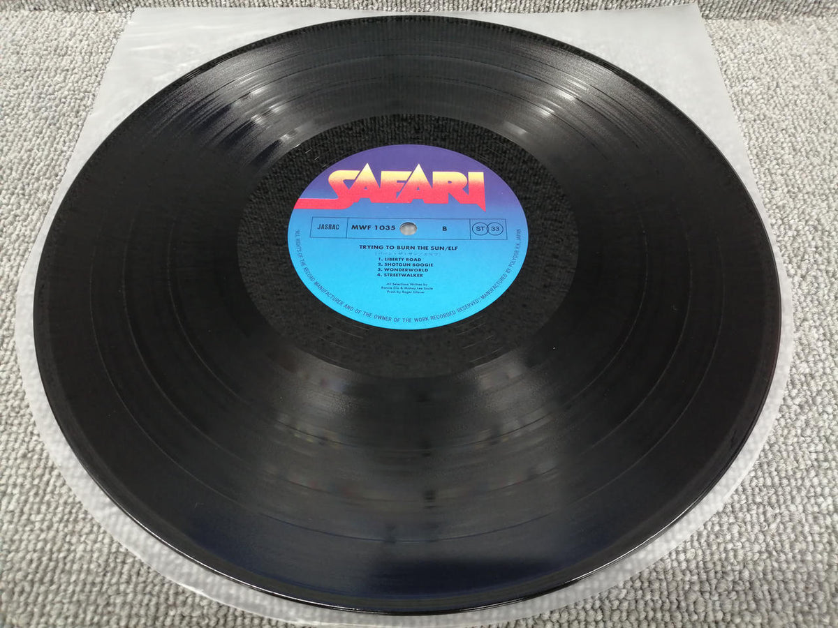 SAFARI Analog Record ELF / TRYING TO BURN THE SUN