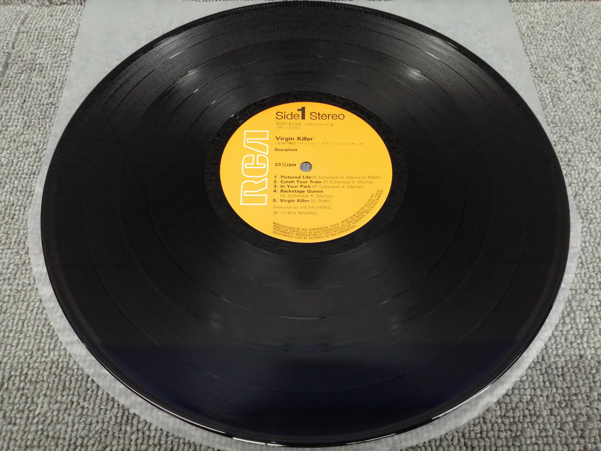 RVC Corporation Record SCORPIONS/VIRGIN KILLER