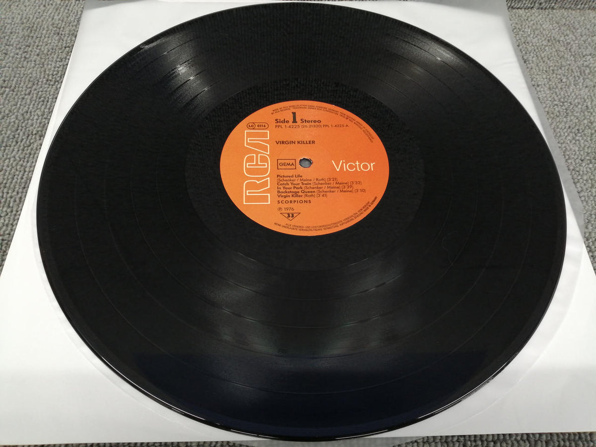 RCA Vinyl Record SCORPIONS VIRGIN KILLER