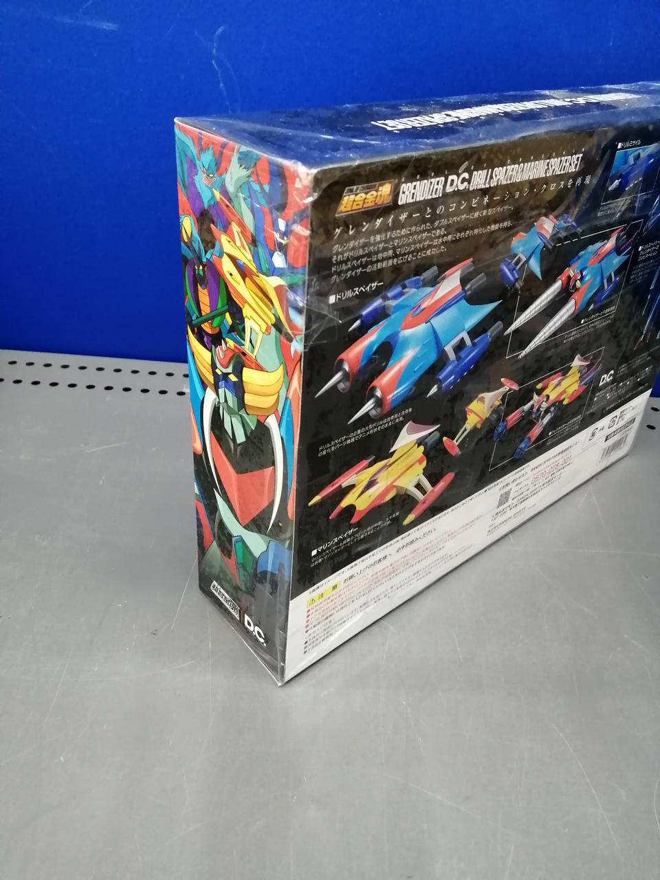 BANDAI Chogokin Soul GX-76X2 Drill Spacer & Marine Spacer Set