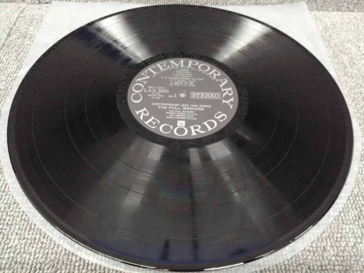 CONTEMPORARY RECORDS BARNEY KESSEL/THE POLL WINNERS LAX-3003