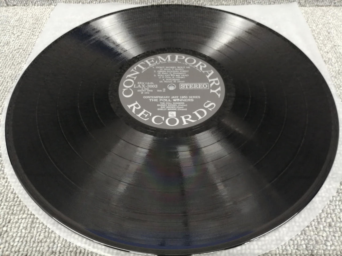 CONTEMPORARY RECORDS BARNEY KESSEL/THE POLL WINNERS LAX-3003
