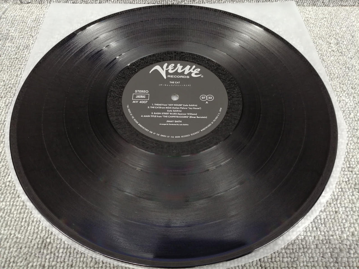 VERVE RECORDS THE INCREDIBLE JIMMY SMITH/THE MV-4007