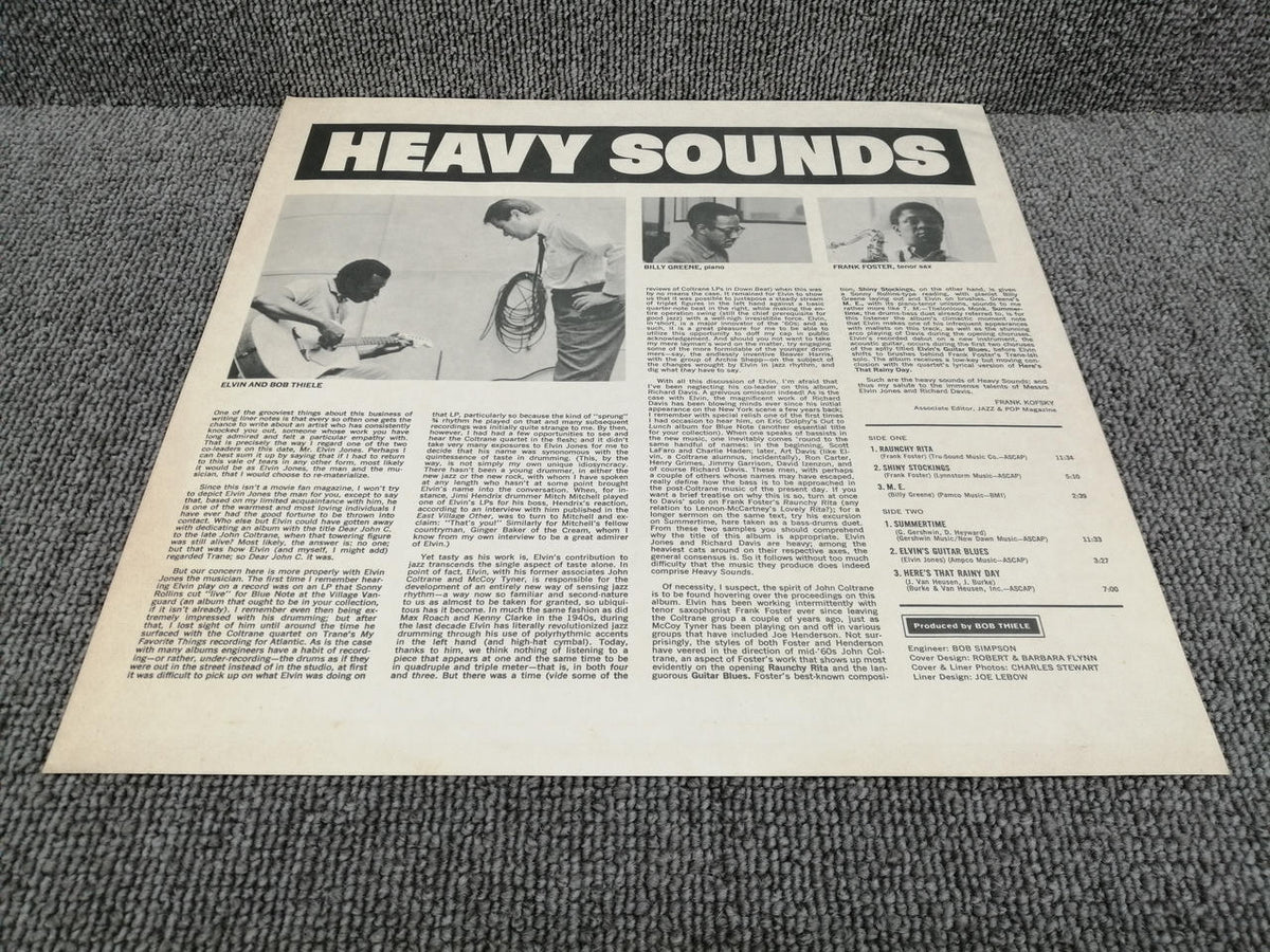 MCA RECORDS ELVIN JONES AND RICHARD DAVIS/ VIM-5543