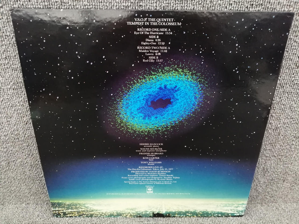 CBS/SONY THE V.S.O.P. QUINTET/TEMPEST I 40AP-771/2