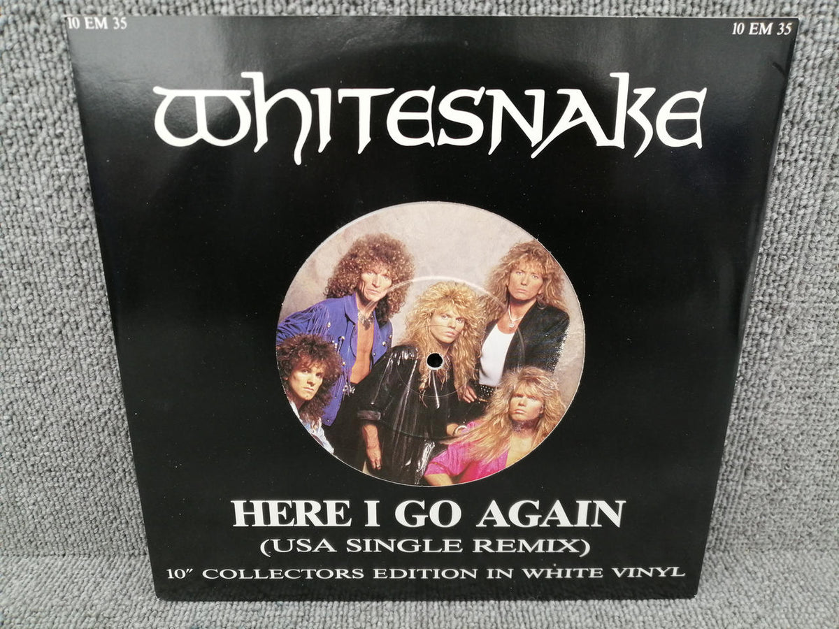 EMI Vinyl Record WHITESNAKE / HERE I GO AGAIN
