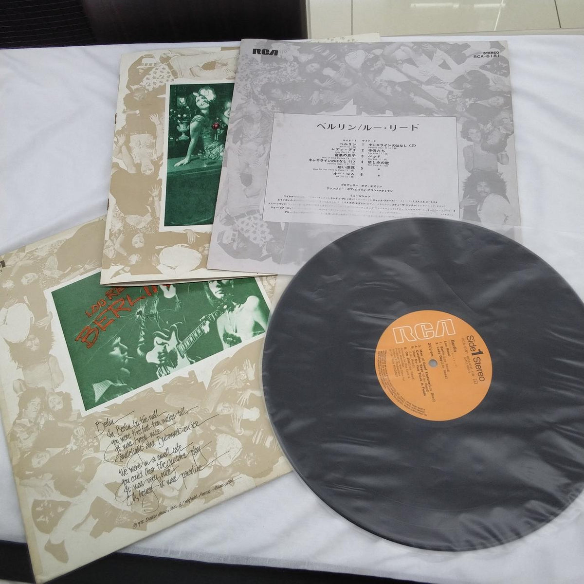 [JUNK] RCA Berlin/Lou Reed RCA-6181