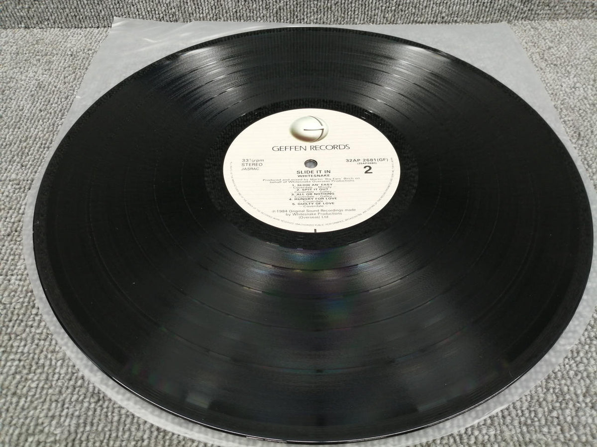GEFFEN RECORDS WHITESNAKE/SLIDE IT IN 32AP 2681