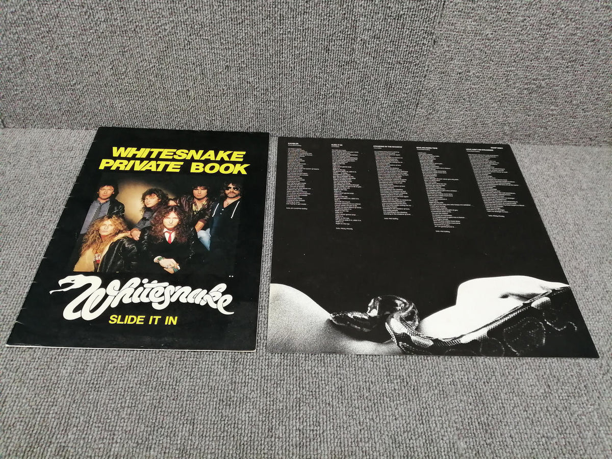 GEFFEN RECORDS WHITESNAKE/SLIDE IT IN 32AP 2681