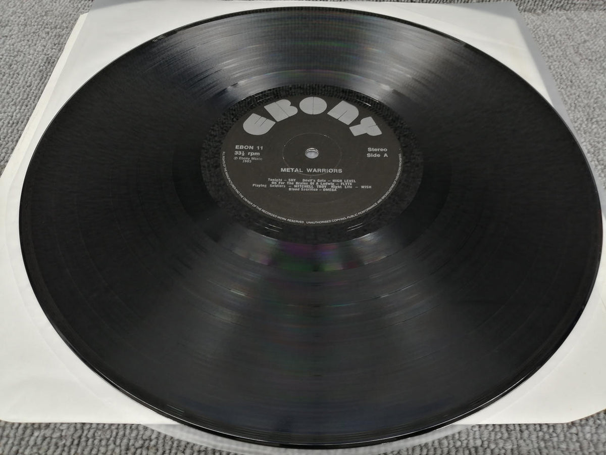 EBONY RECORDS METAL WARRIORS EBON 11