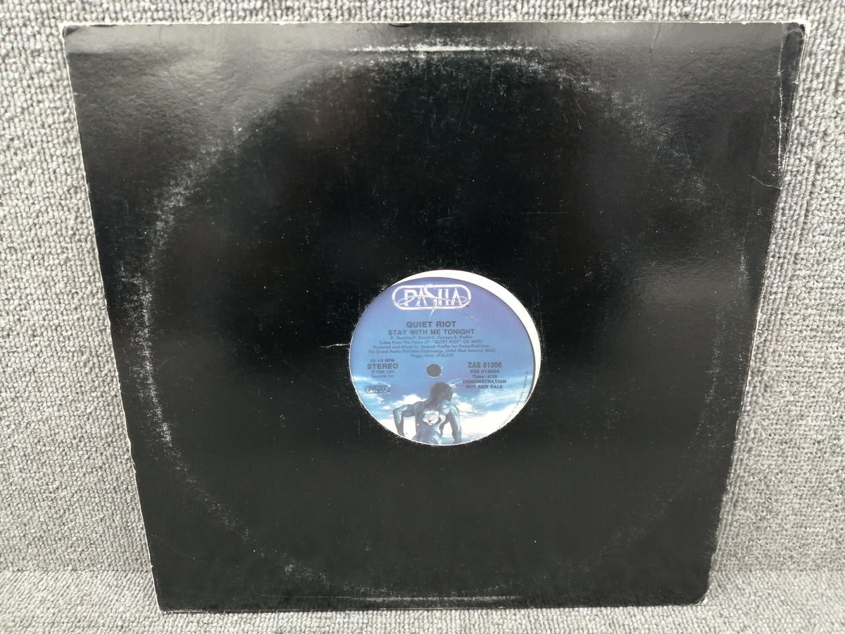 PASHA QUIET RIOT/STAY WITH ME TONIGH ZAS 01306