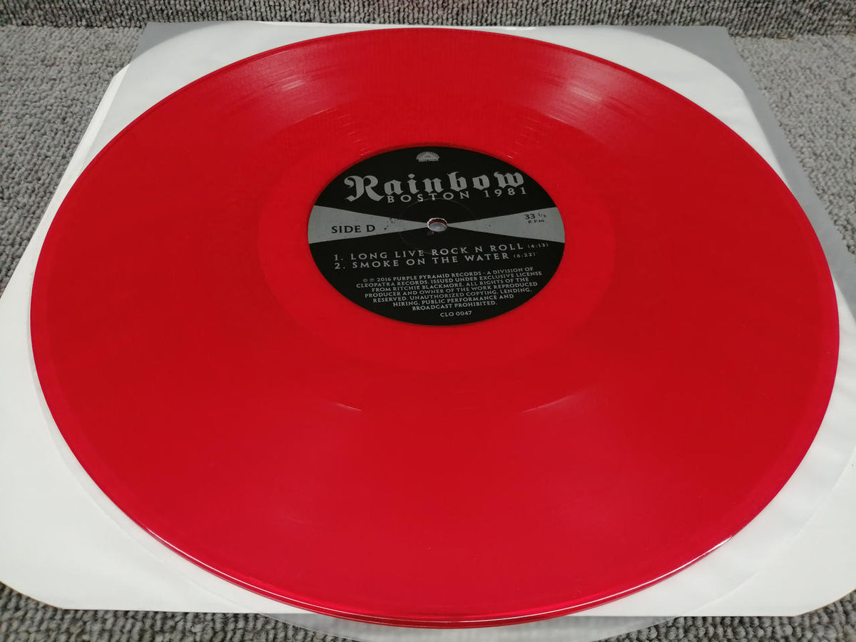 PURPLE PYRAMID RAINBOW/BOSTON 1981 CLO 0047