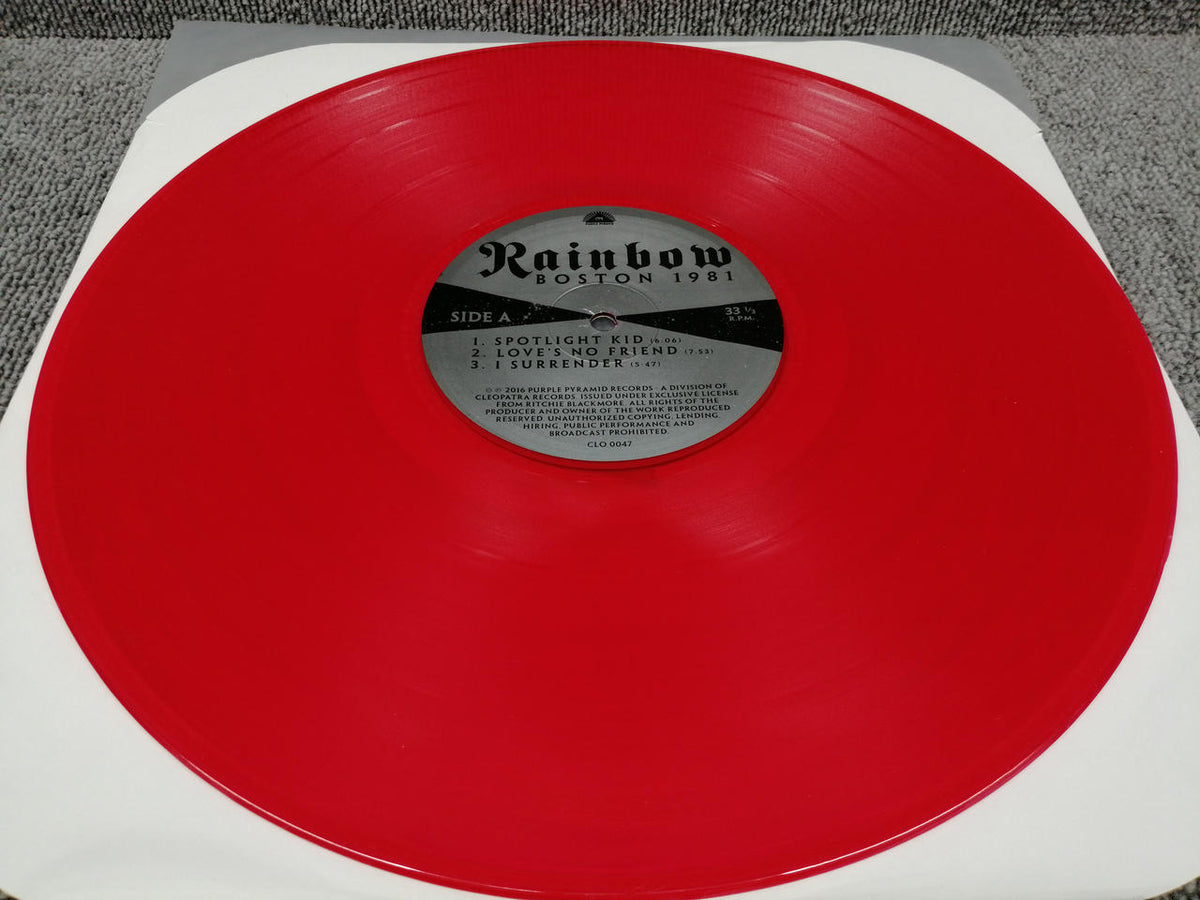 PURPLE PYRAMID RAINBOW/BOSTON 1981 CLO 0047