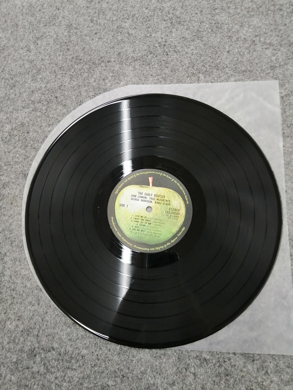 APLLE RECORDS BEATLES THE EARLY