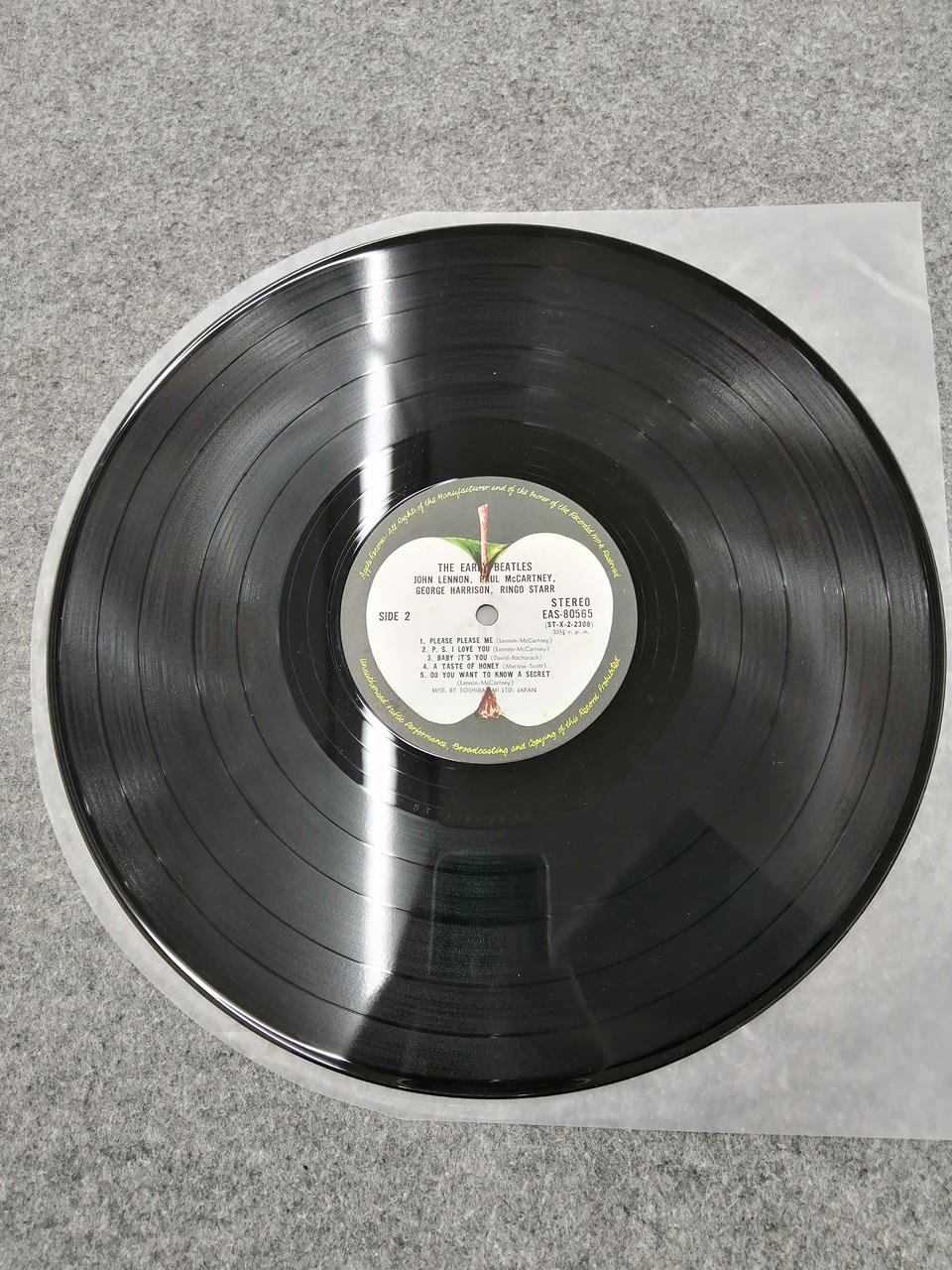 APLLE RECORDS BEATLES THE EARLY