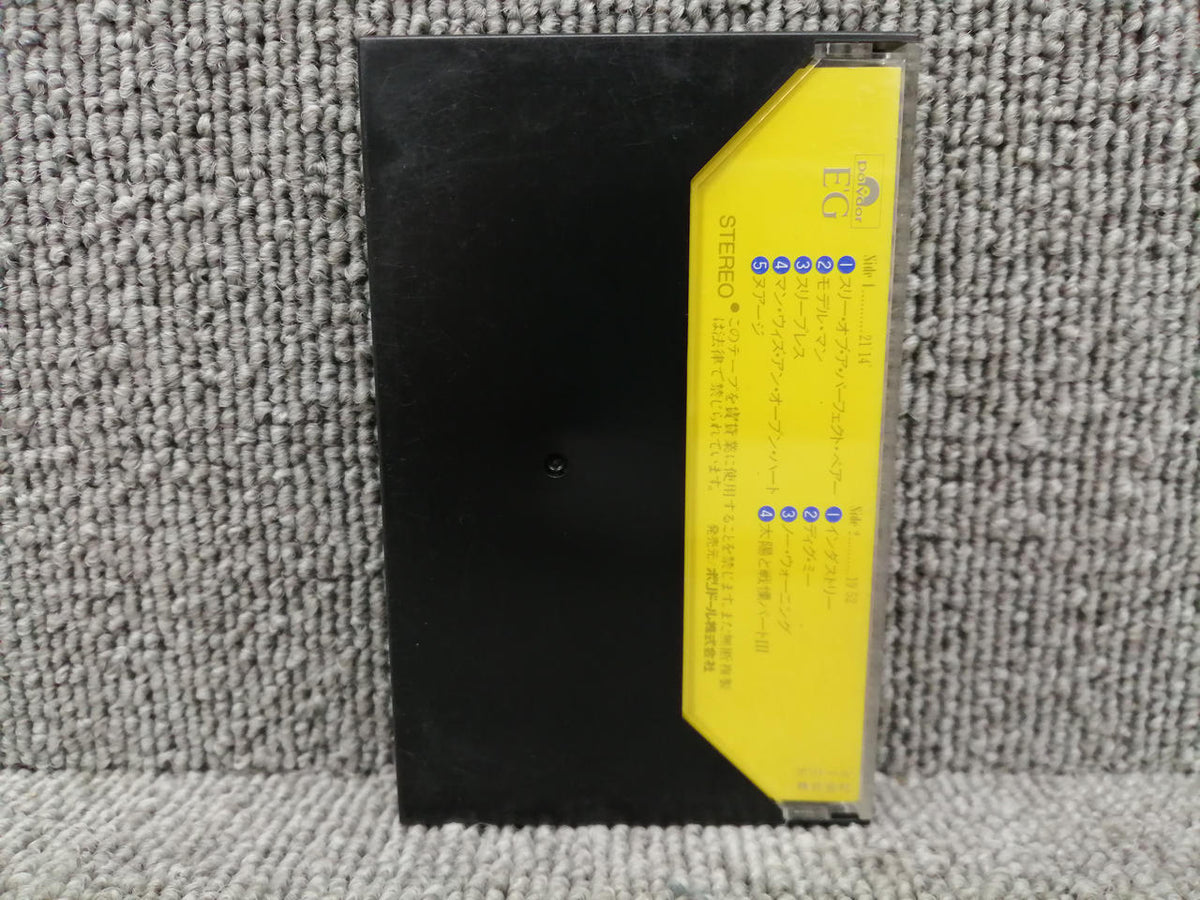 POLYDOR Cassette Tape King Crimson / Three of a Perfect Pair