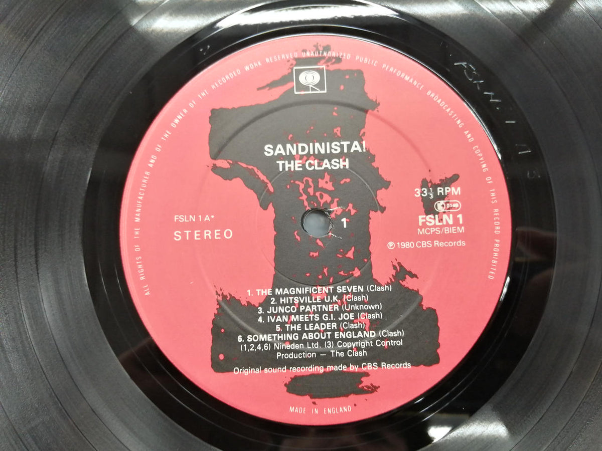 CBS The Clash / Sandinista! 49・3P-253
