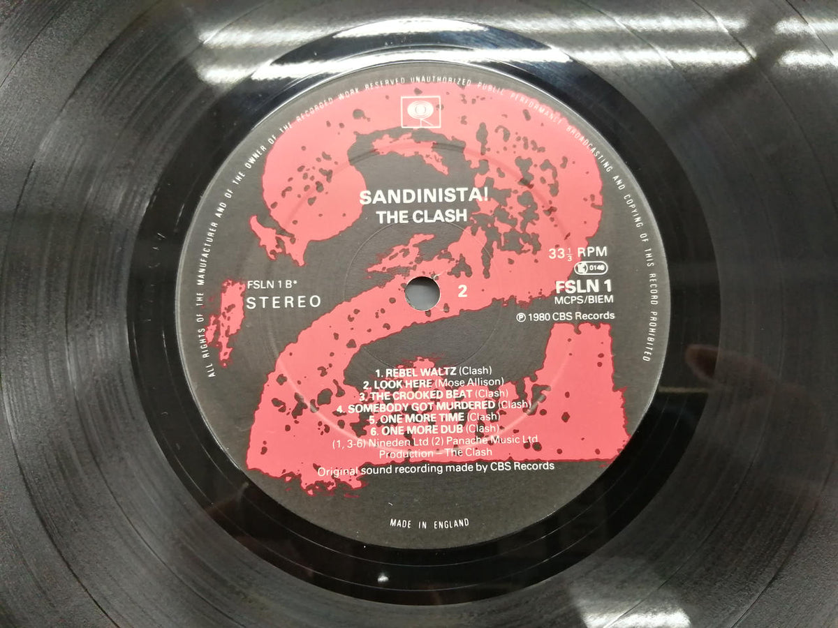 CBS The Clash / Sandinista! 49・3P-253