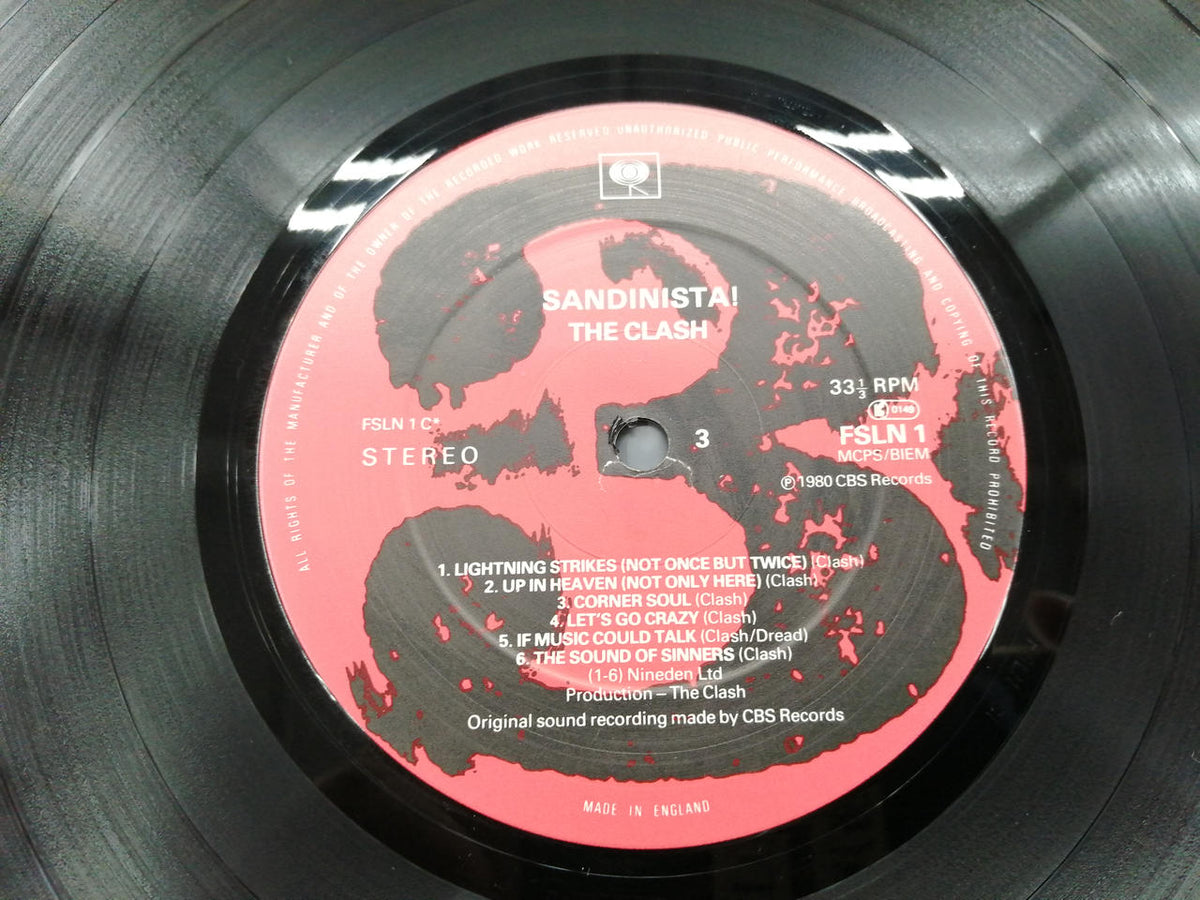 CBS The Clash / Sandinista! 49・3P-253