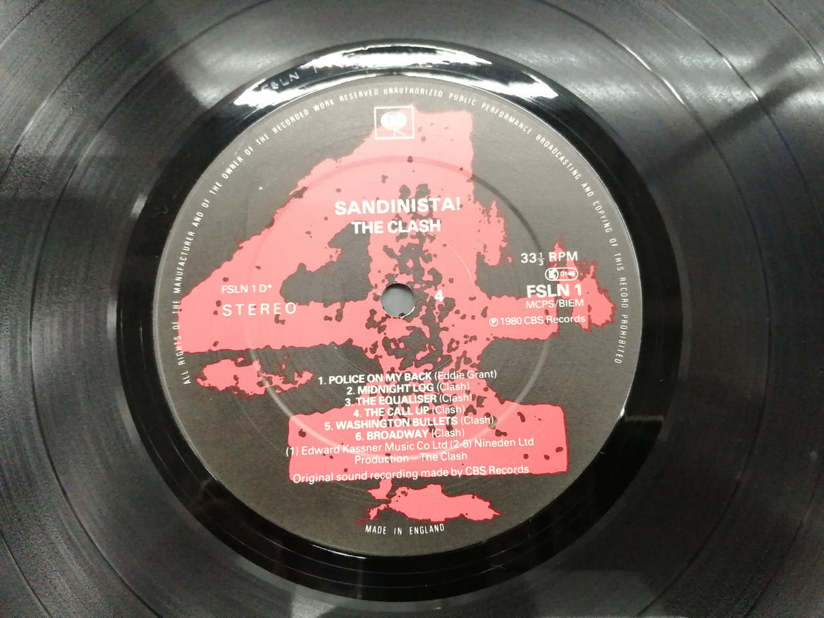 CBS The Clash / Sandinista! 49・3P-253