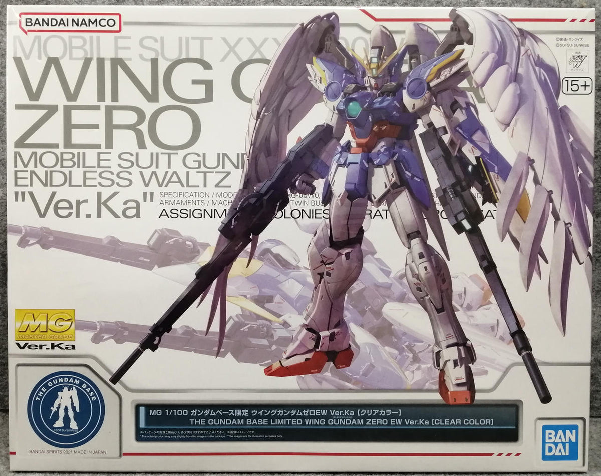 BANDAI MG Wing Gundam Zero EW Ver.Ka [Clear Color New Mobile Report Gundam W Endless Waltz]