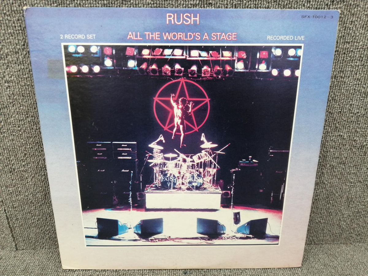 MERCURY LP ALL THE WORLD'S A STAGE/RUSH