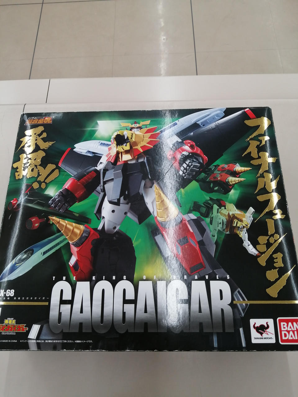 BANDAI Chogokin Soul GX-68 King of Braves GaoGaiGar