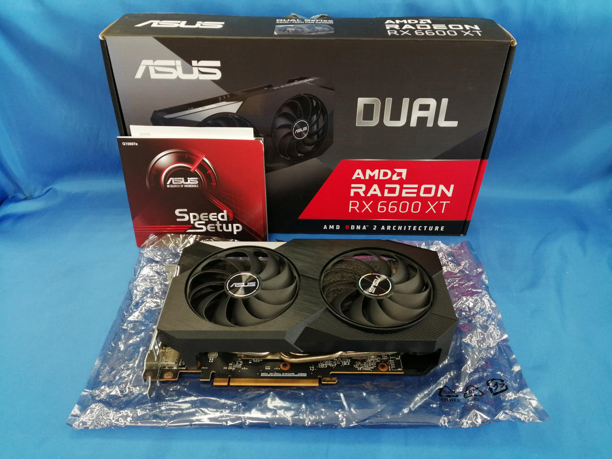 ASUS Graphics Card: DUAL-RX6600XT-O8G