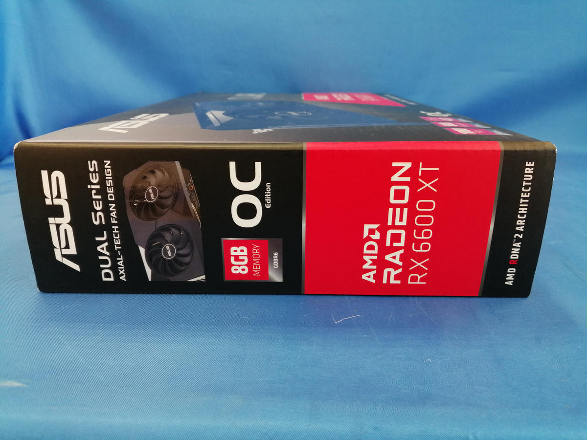 ASUS Graphics Card: DUAL-RX6600XT-O8G