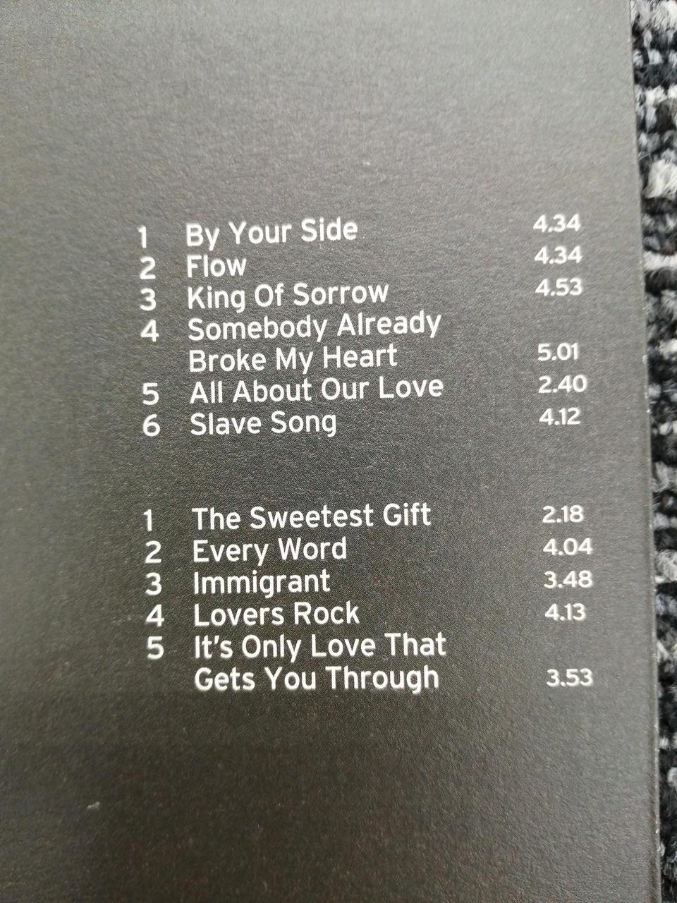 EPIC Sade/Lovers Rock 500766 1