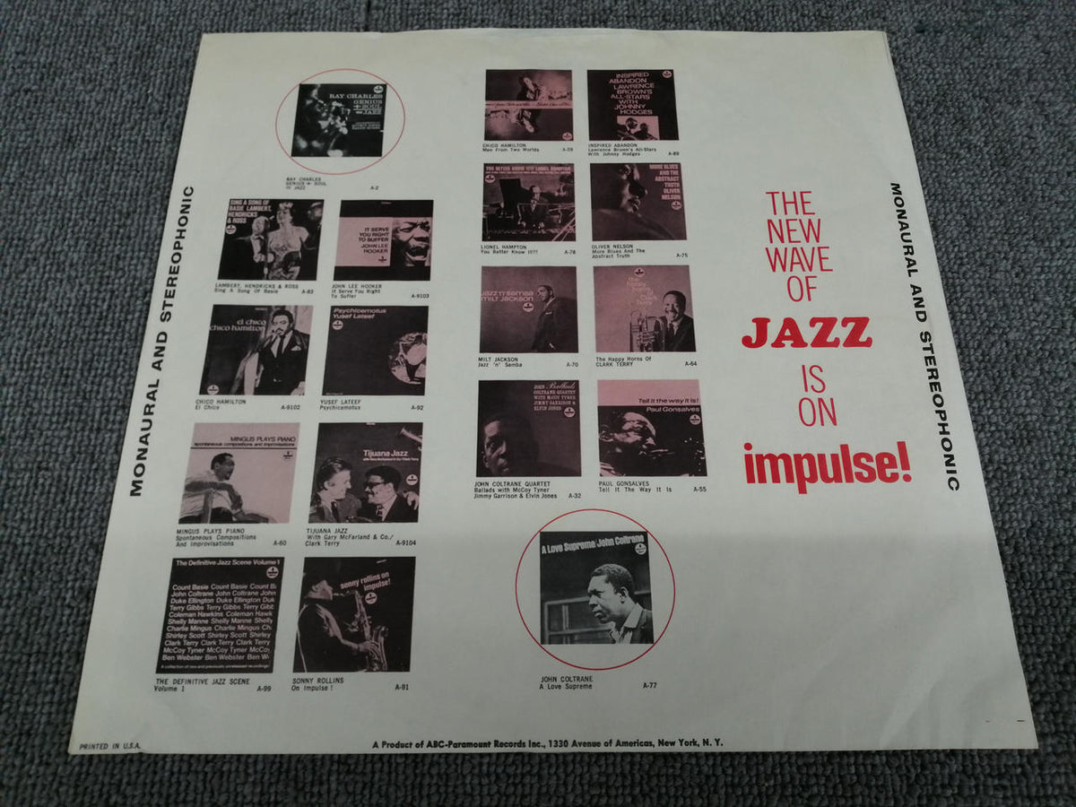 IMPULSE! IMPRESSIONS/JOHN COLTRANE AS-42