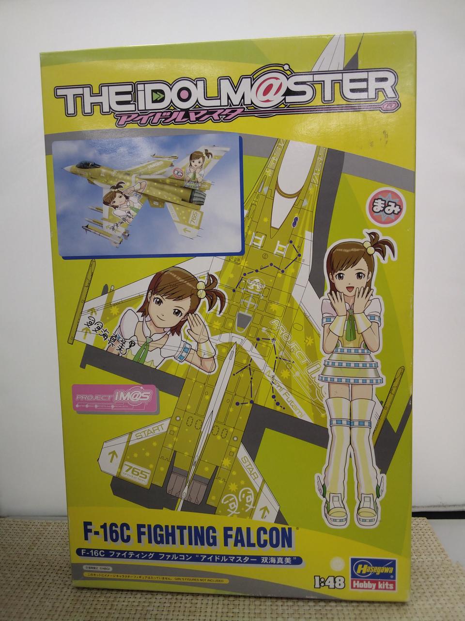 HASEGAWA Garage Kit F-16C Fighting Falcon Idolmaster Twin - Banzai Thrifting | BanzaiHobby