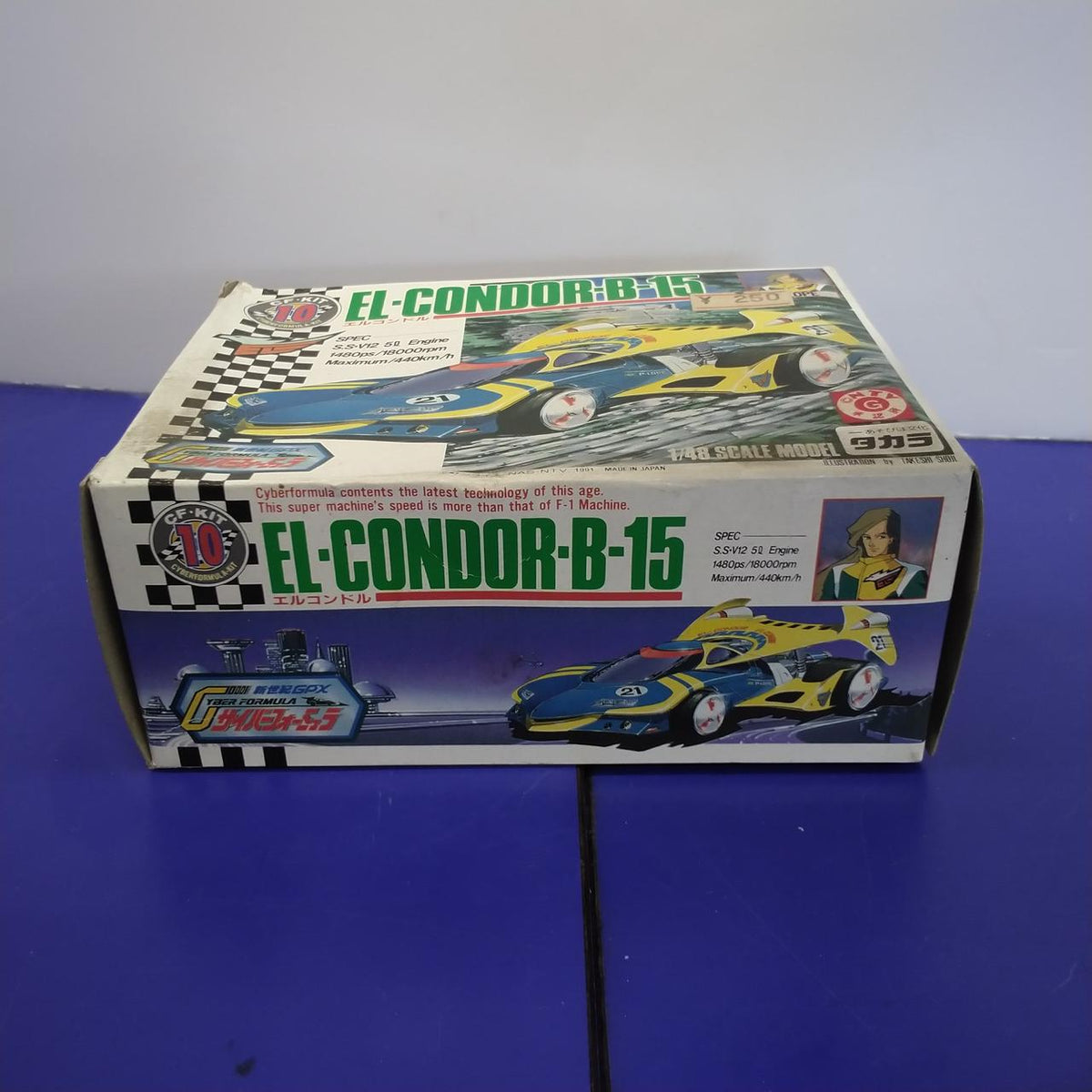 TAKARA El Condor 1/48 Scale New Century GPX Cyber Formula - Banzai Thrifting | BanzaiHobby