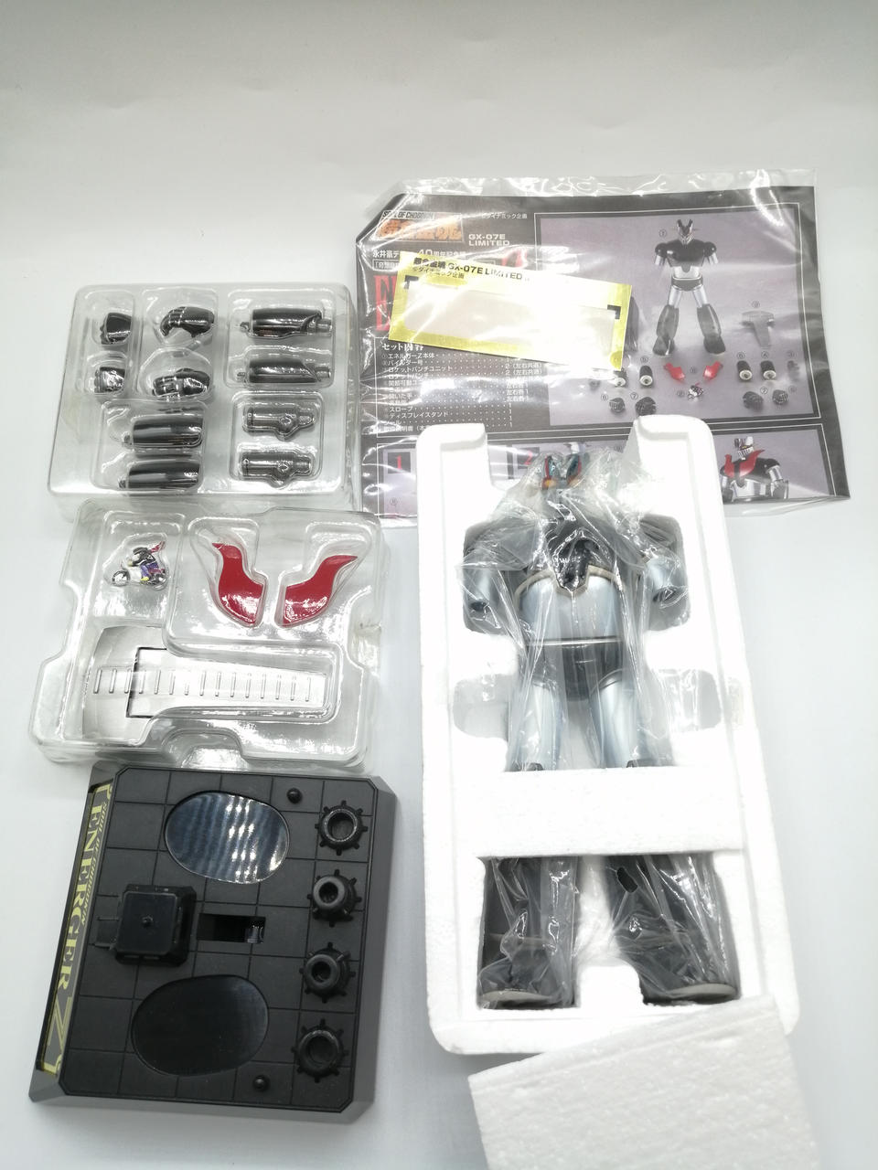 BANDAI Chogokin Soul GX-07E LIMITED Go Nagai 40th Anniversary ENERGERZ
