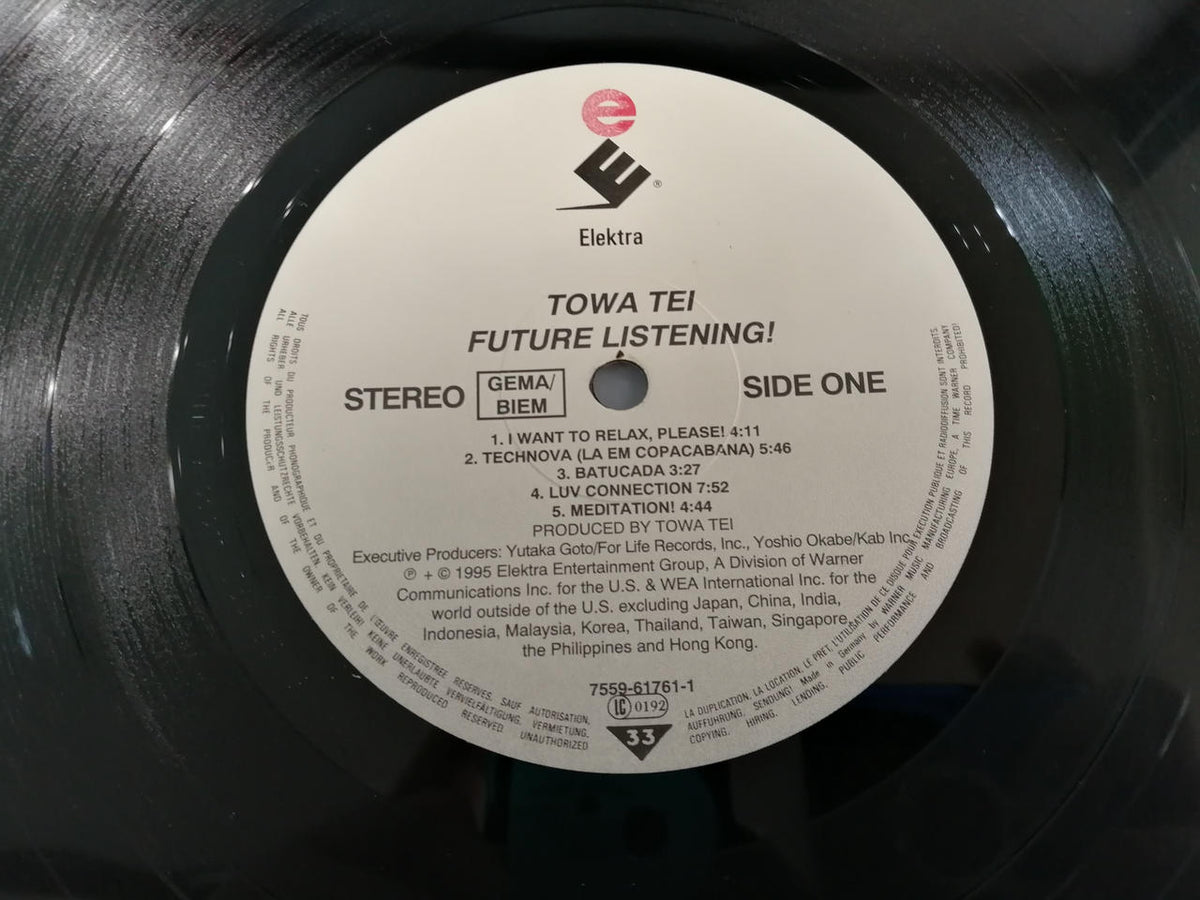 WARNER MUSIC MANUFACTURING EUR TOWA TEI FUTURE LISTENING! 7559-61761-1