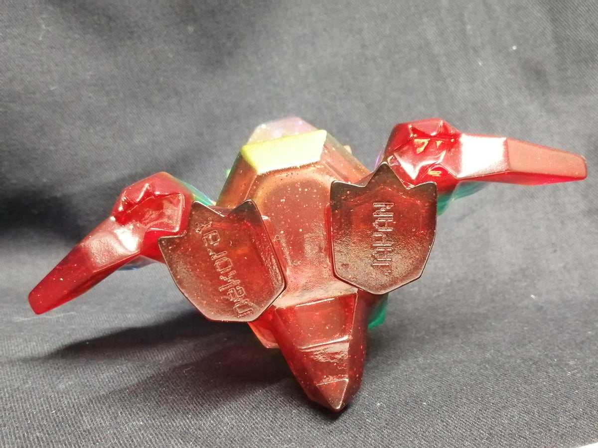 NEKORAT Soft Vinyl DraPolygon 0Z / Rainbow Red - NEKORAT Banzai Hobby