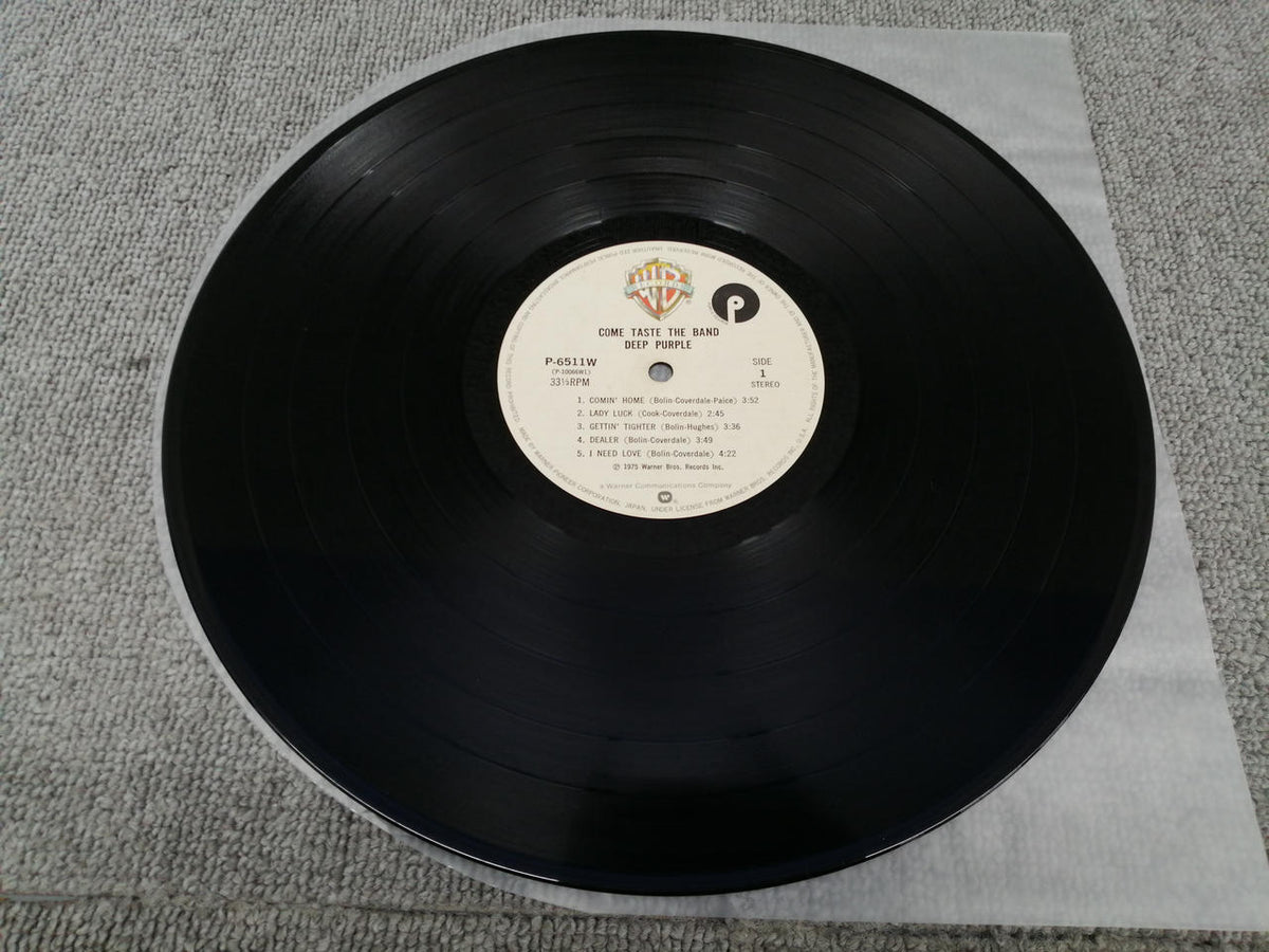 WARNER BROS RECORDS DEEP PURPLE/COME TASTE THE AND P-6511W