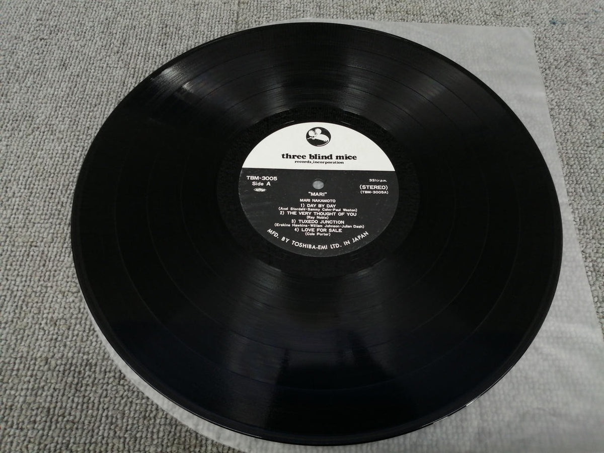 THREE BLIND MICE Mari Nakamoto & Shoji Yokouchi Trio / Sextet TBM-3005
