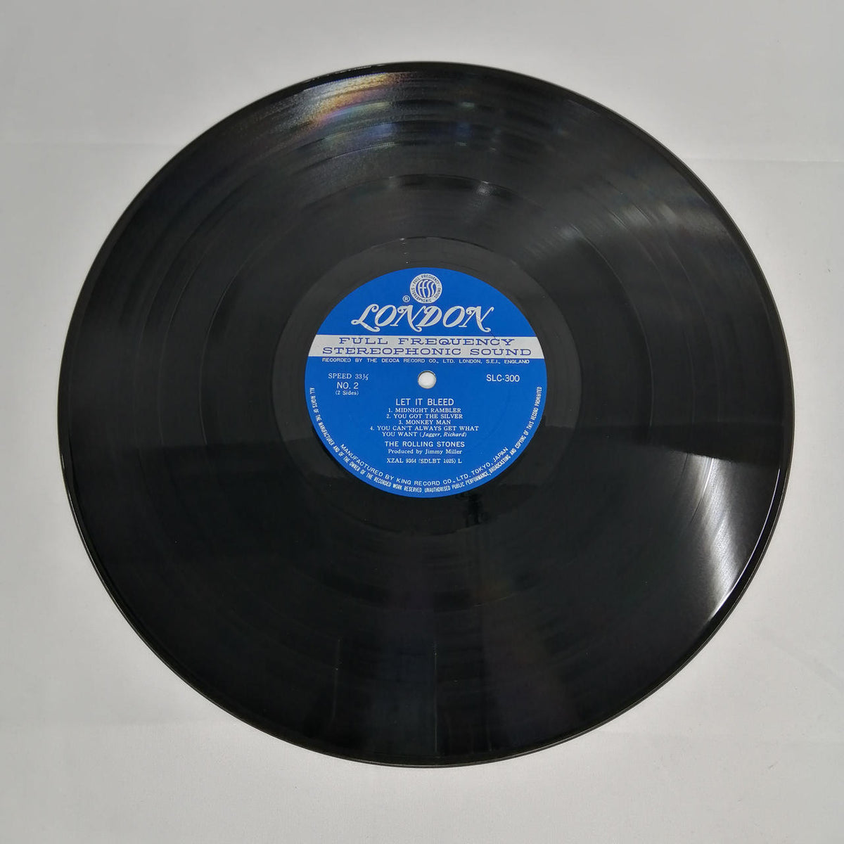 LONDON 【VG】 ROLLING STONES/LET IT BLEE SLT-300