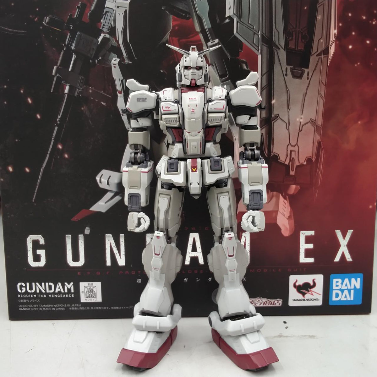 BANDAI Chogokin Gundam EX Mobile Suit Gundam: Requiem of Revenge