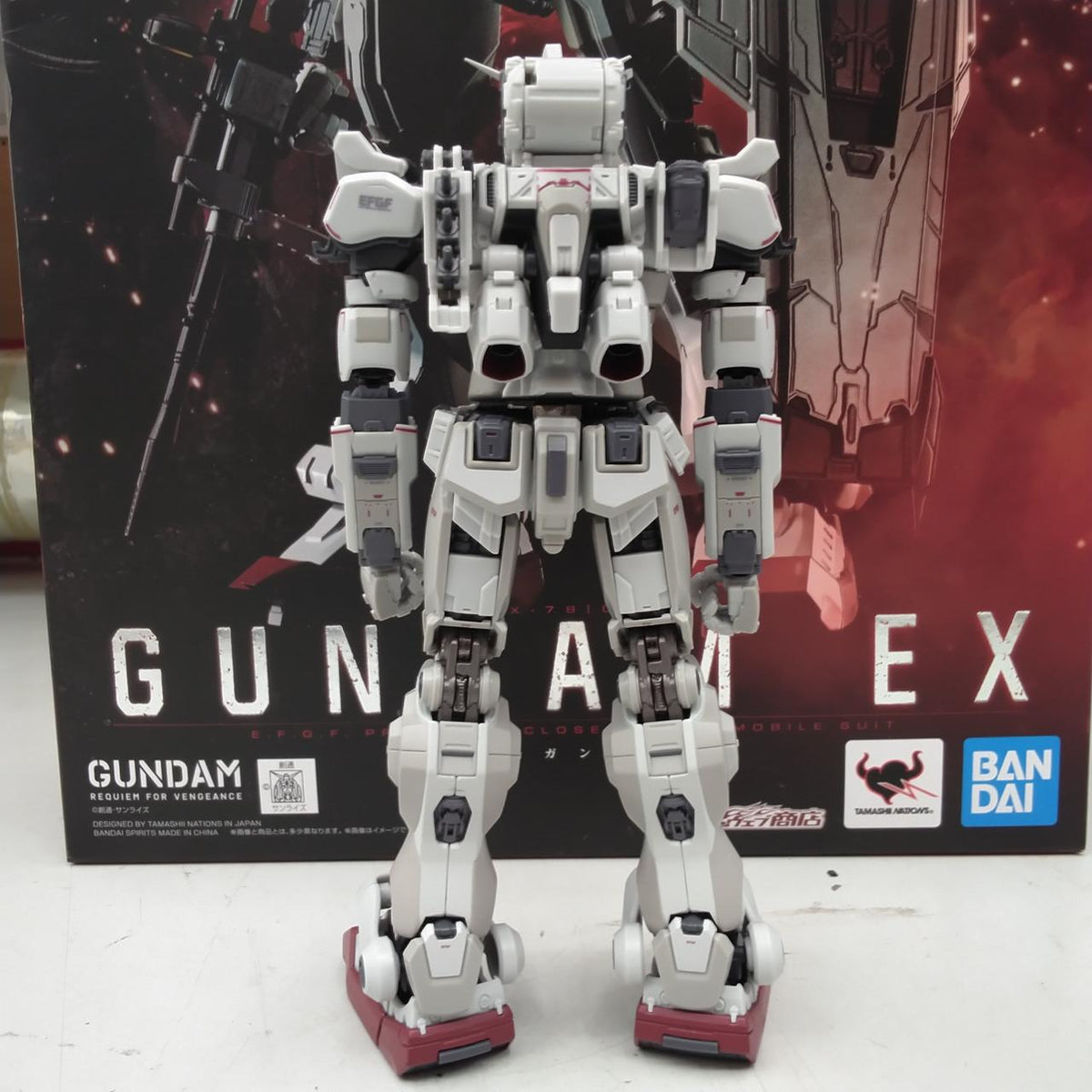 BANDAI Chogokin Gundam EX Mobile Suit Gundam: Requiem of Revenge