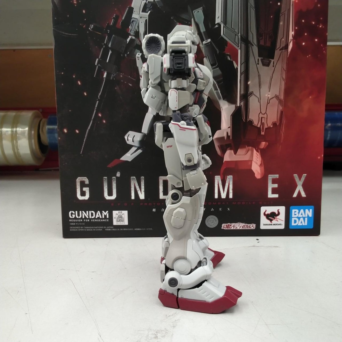 BANDAI Chogokin Gundam EX Mobile Suit Gundam: Requiem of Revenge