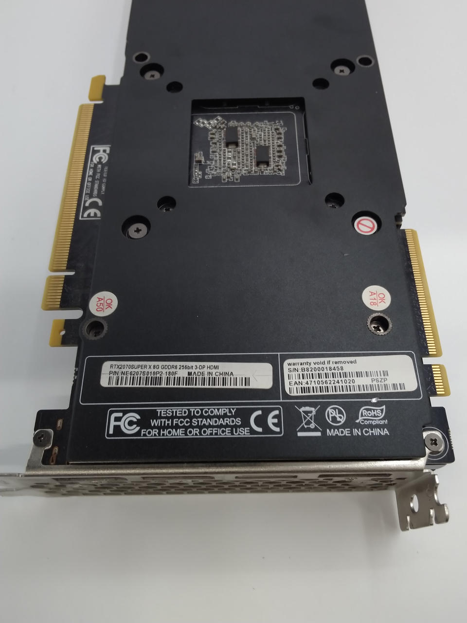 PALIT NVIDIA PCI-EXPRESS RTX2070SUPER X 8G GDDR6