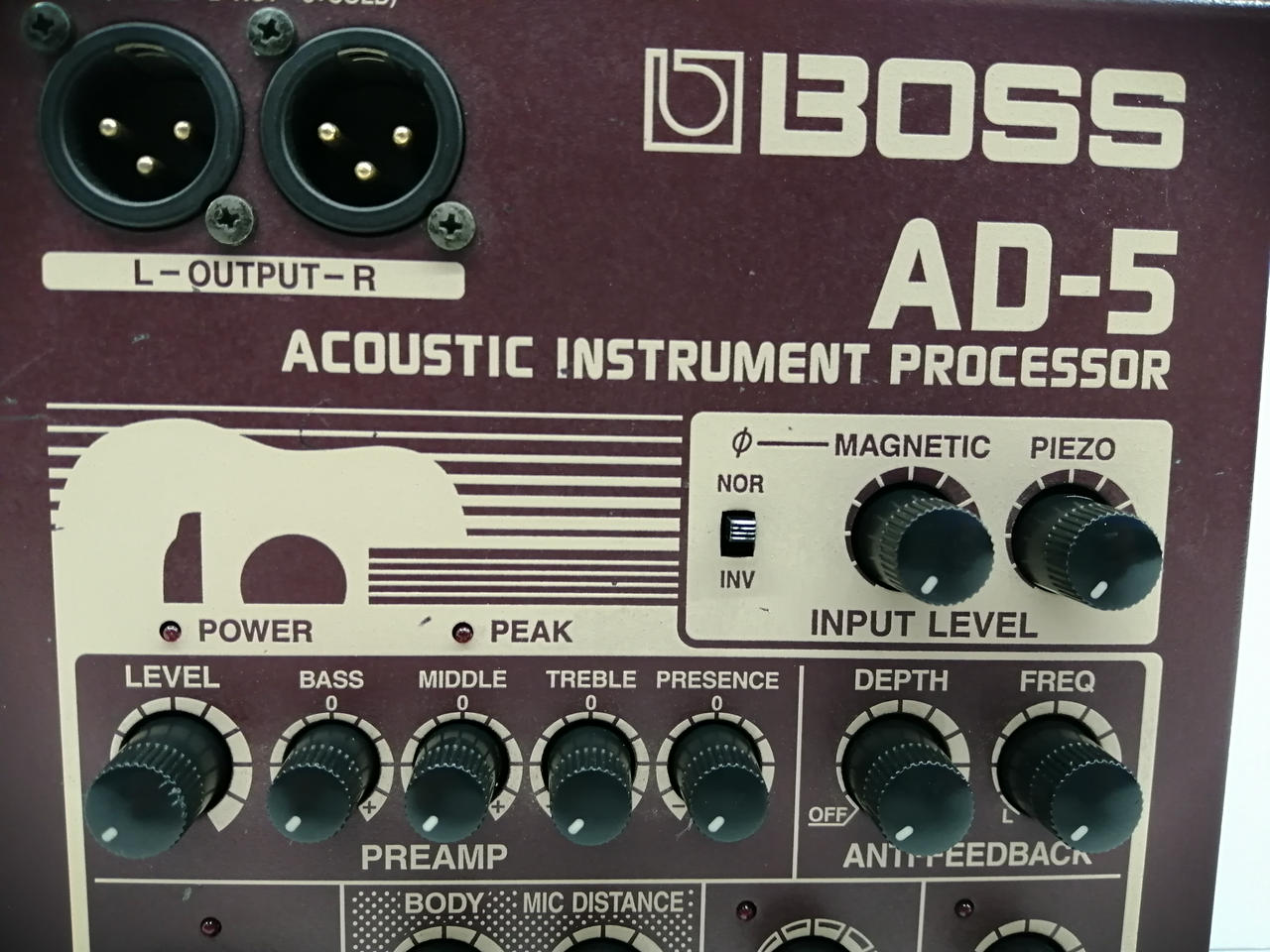 BOSS Akustik Gitar Ön Amplifikatörü AD-5 – BanzaiHobby