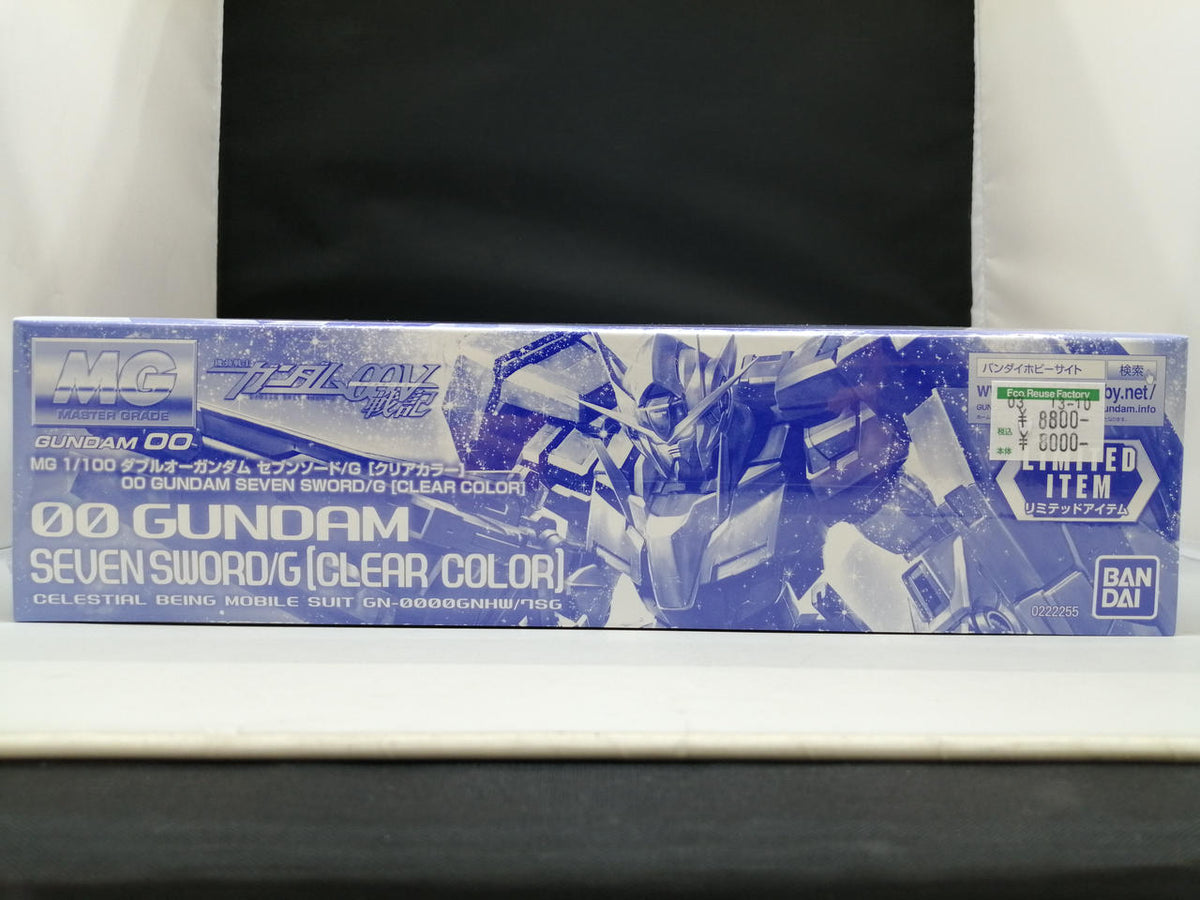 BANDAI MG Double O Gundam Seven Sword/G Clear Color Mobile Suit Gundam 00V War Chronicle