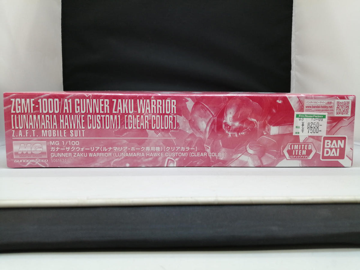 BANDAI MG Gunner Zaku Warrior (Lunamaria Hawk's Custom) Clear Mobile Suit Gundam SEED DESTINY