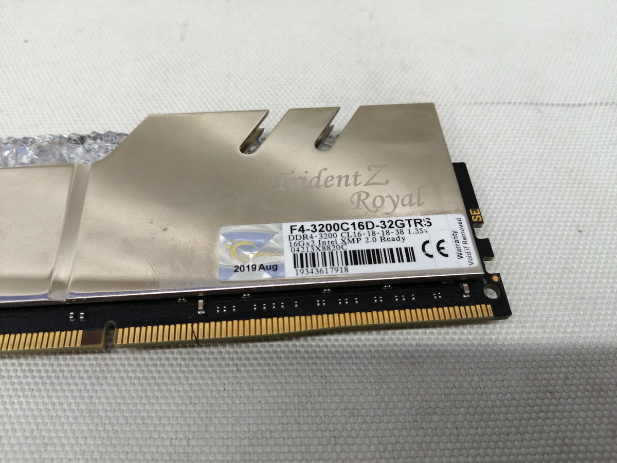 G SKILL DDR4 F4-3200C16D-32GTRS