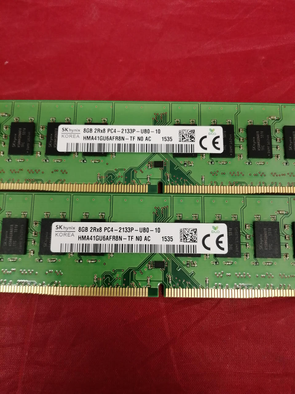 SK HYNIX DDR4 Memory 8GB×2 PC4-2133P-UB0-10