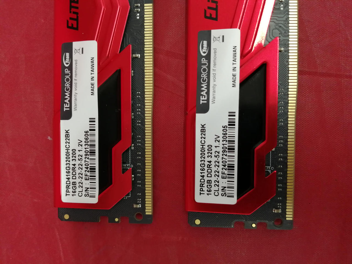 TEAM DDR4 Memory 16GB×2 DDR4-3200