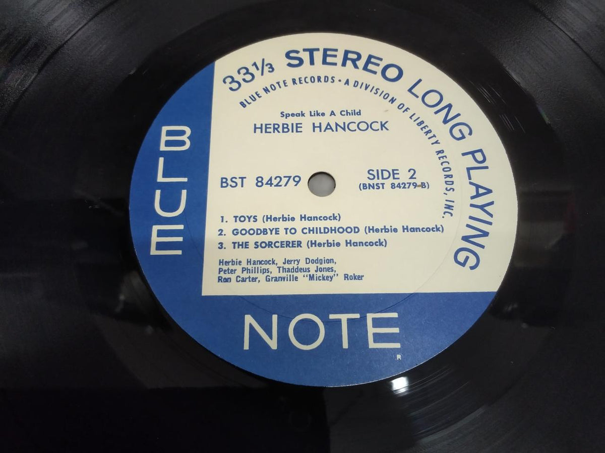 BLUE NOTE LP Herbie Hancock / SPEAK LIKE A CHILD